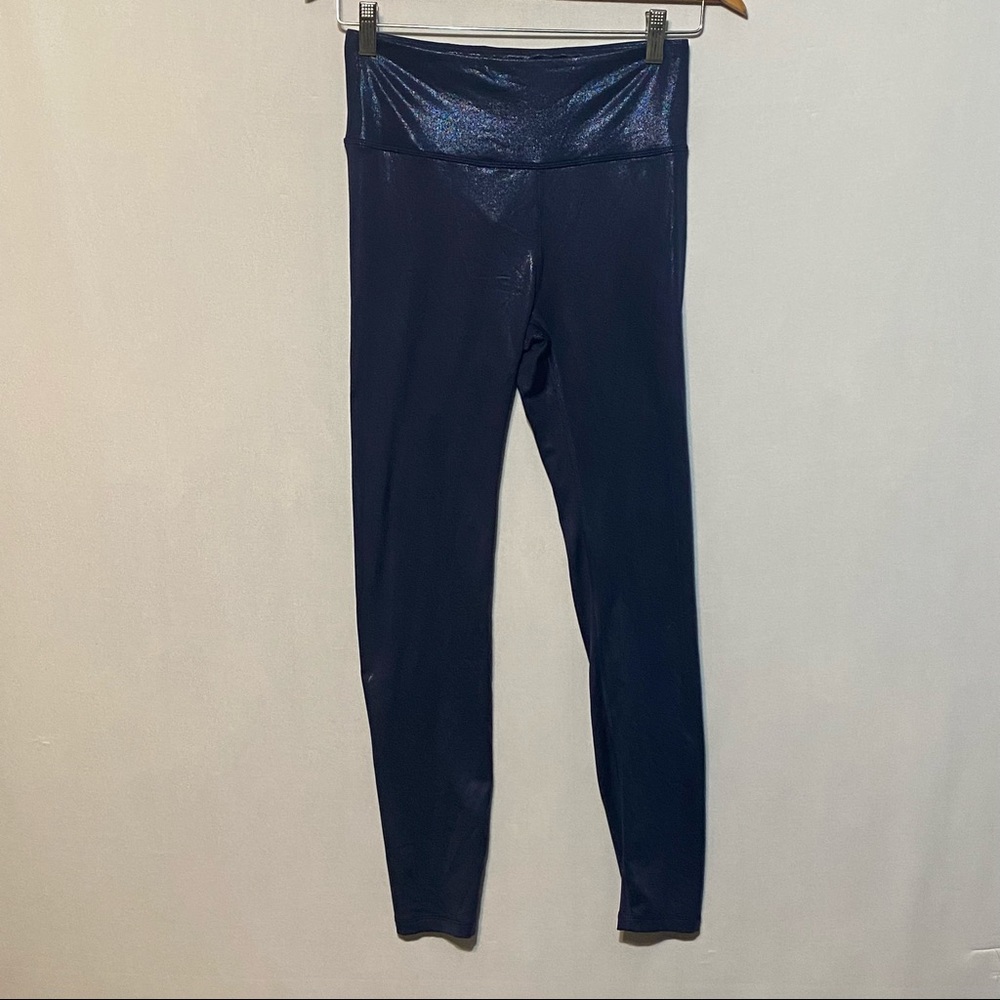 American Eagle leggings, size M, blue gloss